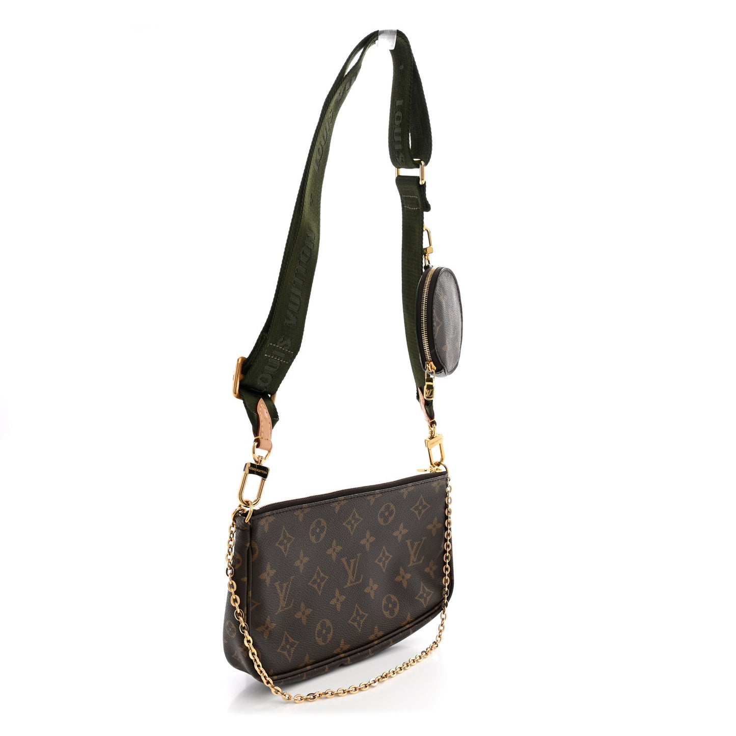 Monogram Multi Pochette Accessories Kaki