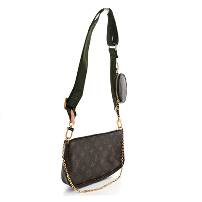 Louis Vuitton Monogram Multi Pochette Accessories Kaki 3 of 11