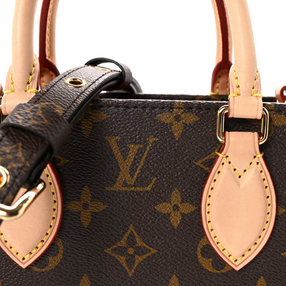 Louis Vuitton Monogram Sac Plat BB 7 of 9