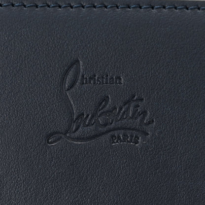 Christian Louboutin Calfskin Loubi54 Crossbody Clutch Marine 6 of 10