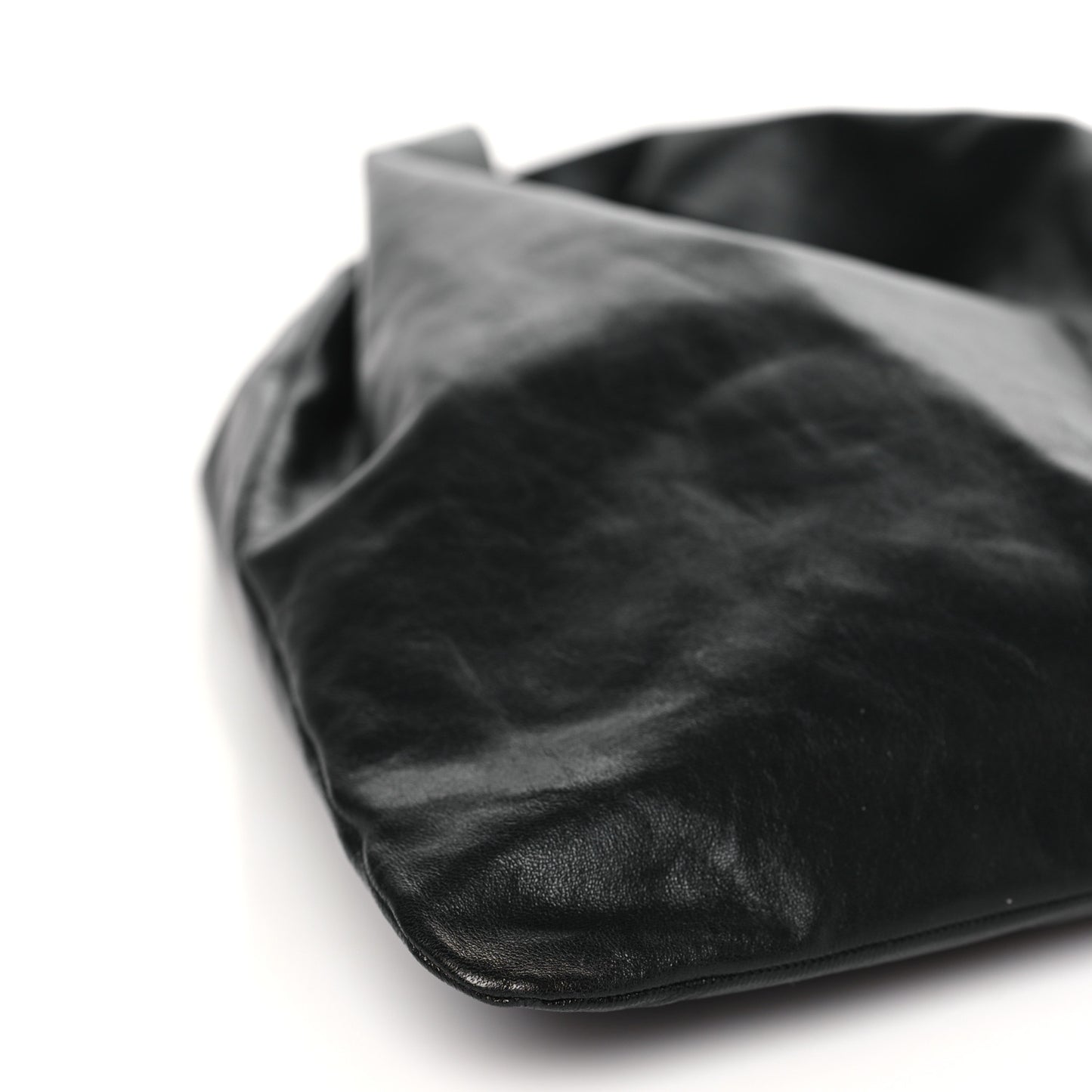 Calfskin Small Bindle Bag Black