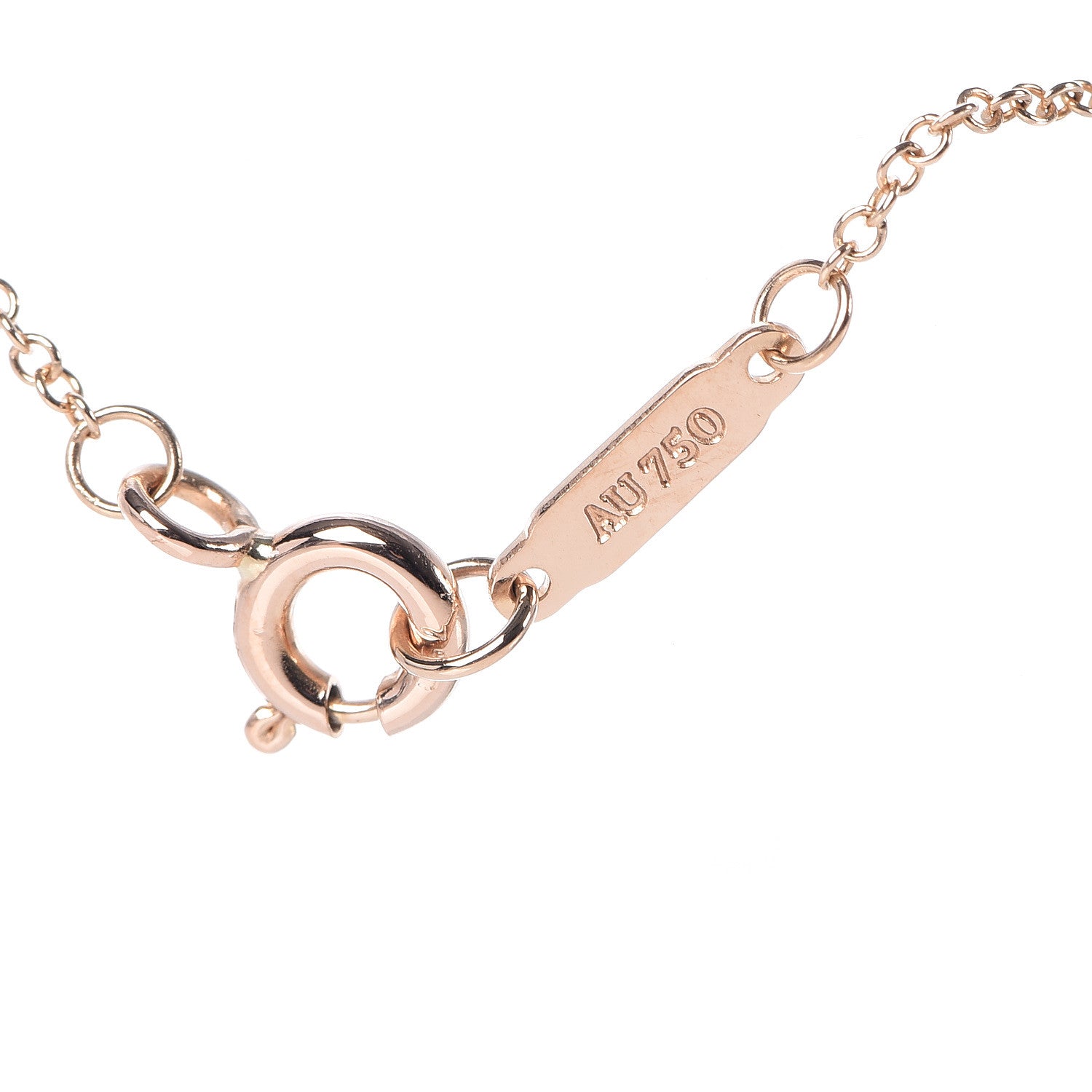 Tiffany 18K Rose Gold Infinity Endless Bracelet 5 of 5