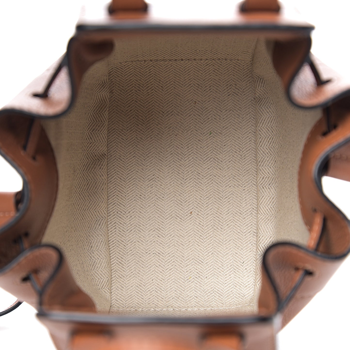 Calfskin Mini Hammock Shoulder Bag Tan