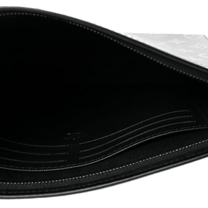 Louis Vuitton Monogram Eclipse Pochette Voyage MM 5 of 7