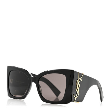Saint Laurent Acetate Blaze Sunglasses SL M119 Black 1 of 8