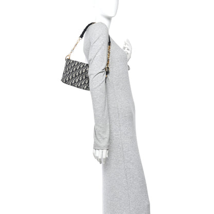 Christian Dior Oblique DiorStar Hobo Bag Blue 2 of 11