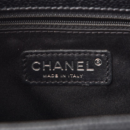 Chanel Caviar Quilted Grand Shopping Tote GST Black 6 of 8