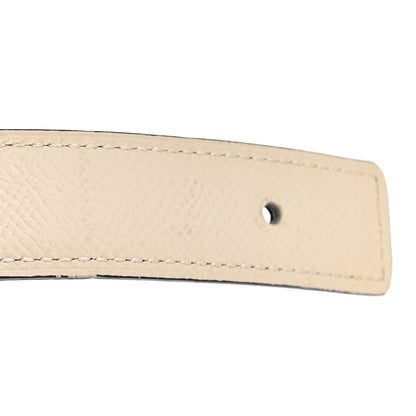 Hermes Swift Epsom 24mm Belt Strap 90 36 Bleu Marine Craie 6 of 7