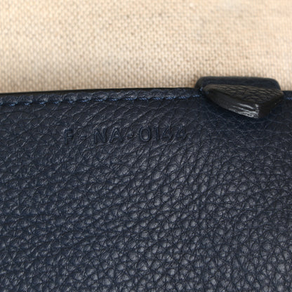 Celine Soft Grained Calfskin Medium Belt Cabas Phantom Deep Blue 7 of 12