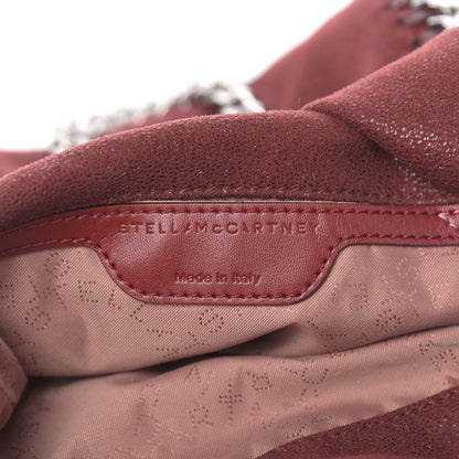 Stella McCartney Shaggy Deer Mini Falabella Fold Over Tote Ruby 7 of 13