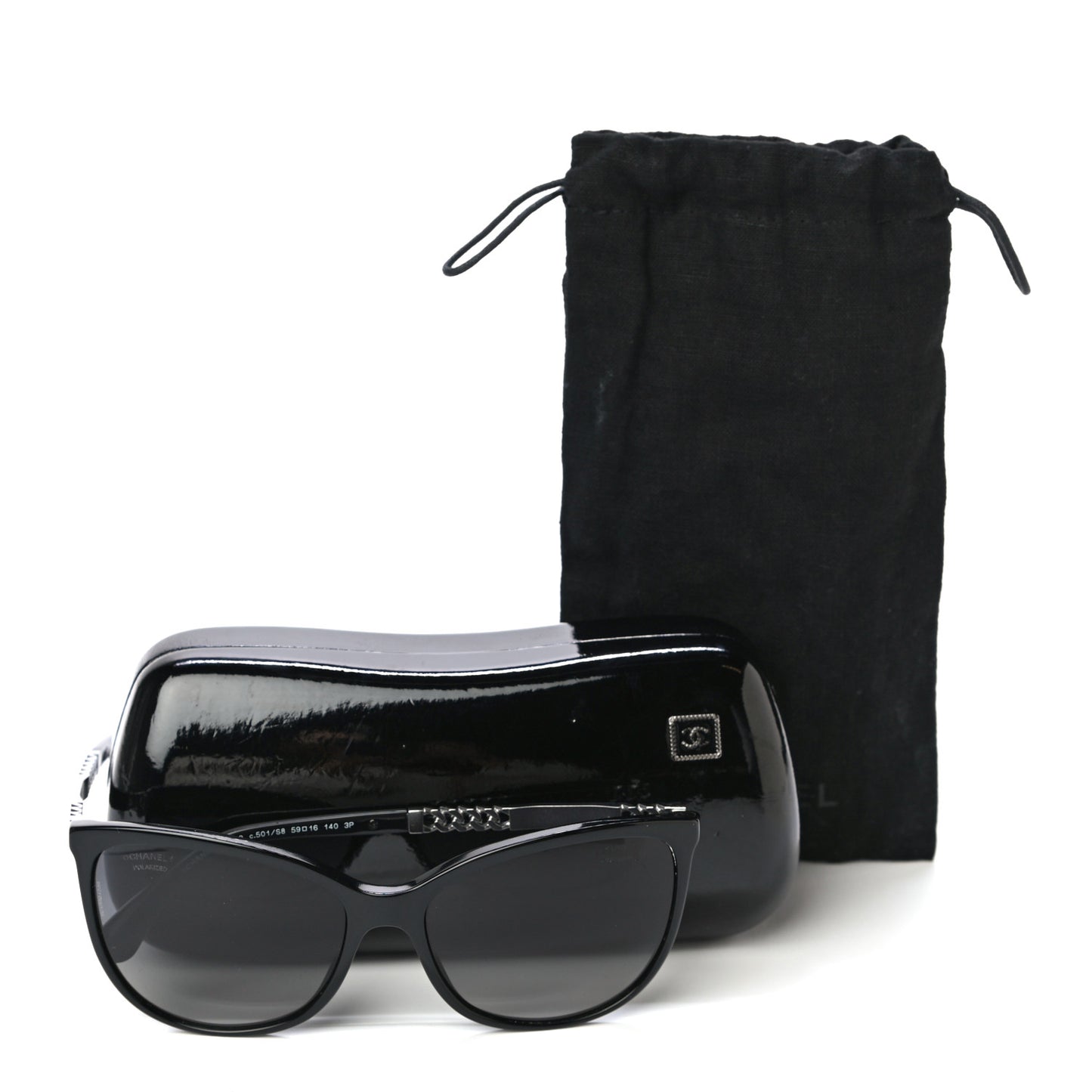 Chain Sunglasses 5352 Black