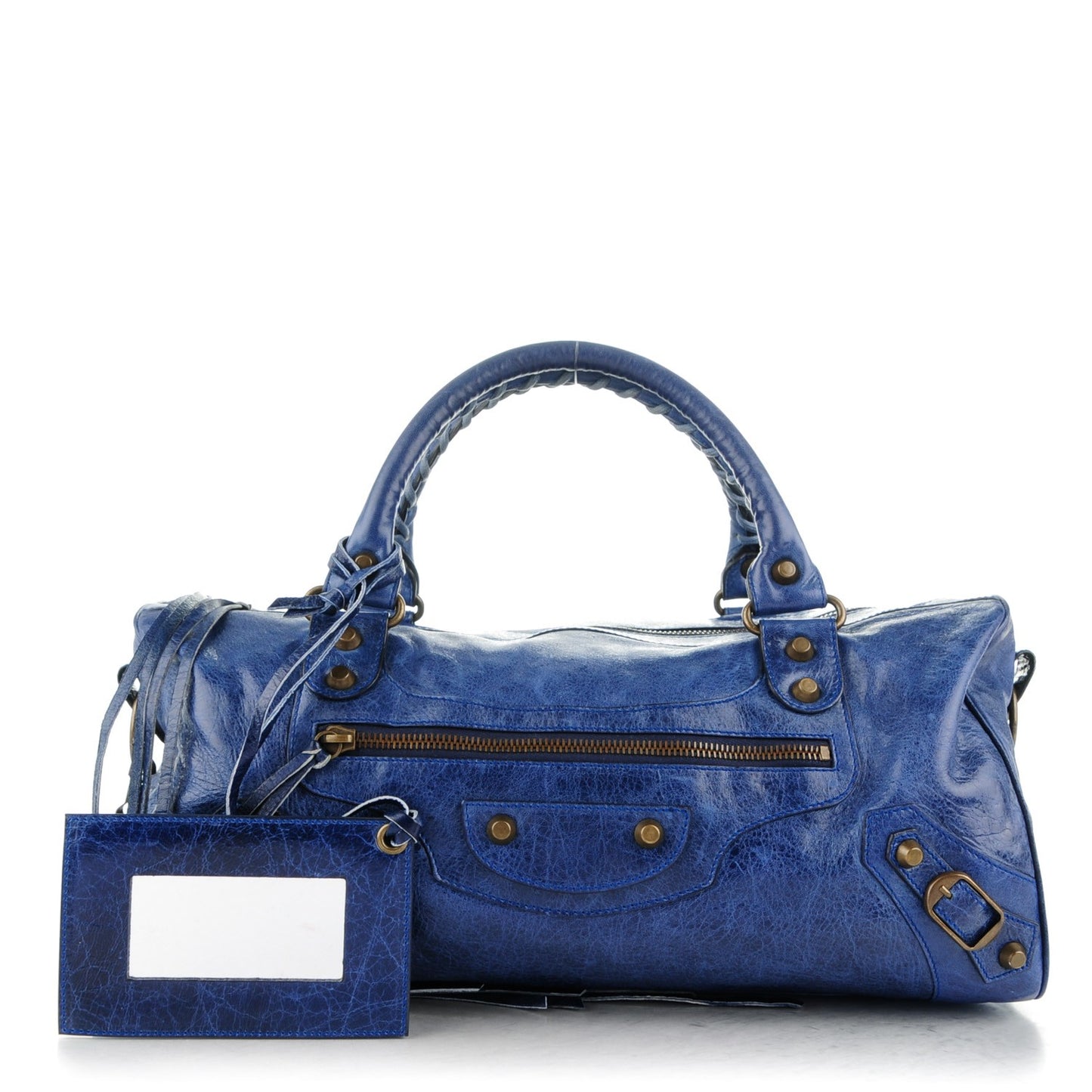 Chevre Classic Hardware Twiggy Indigo
