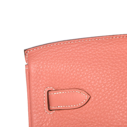 Hermes Taurillon Clemence Birkin 35 Crevette 8 of 36