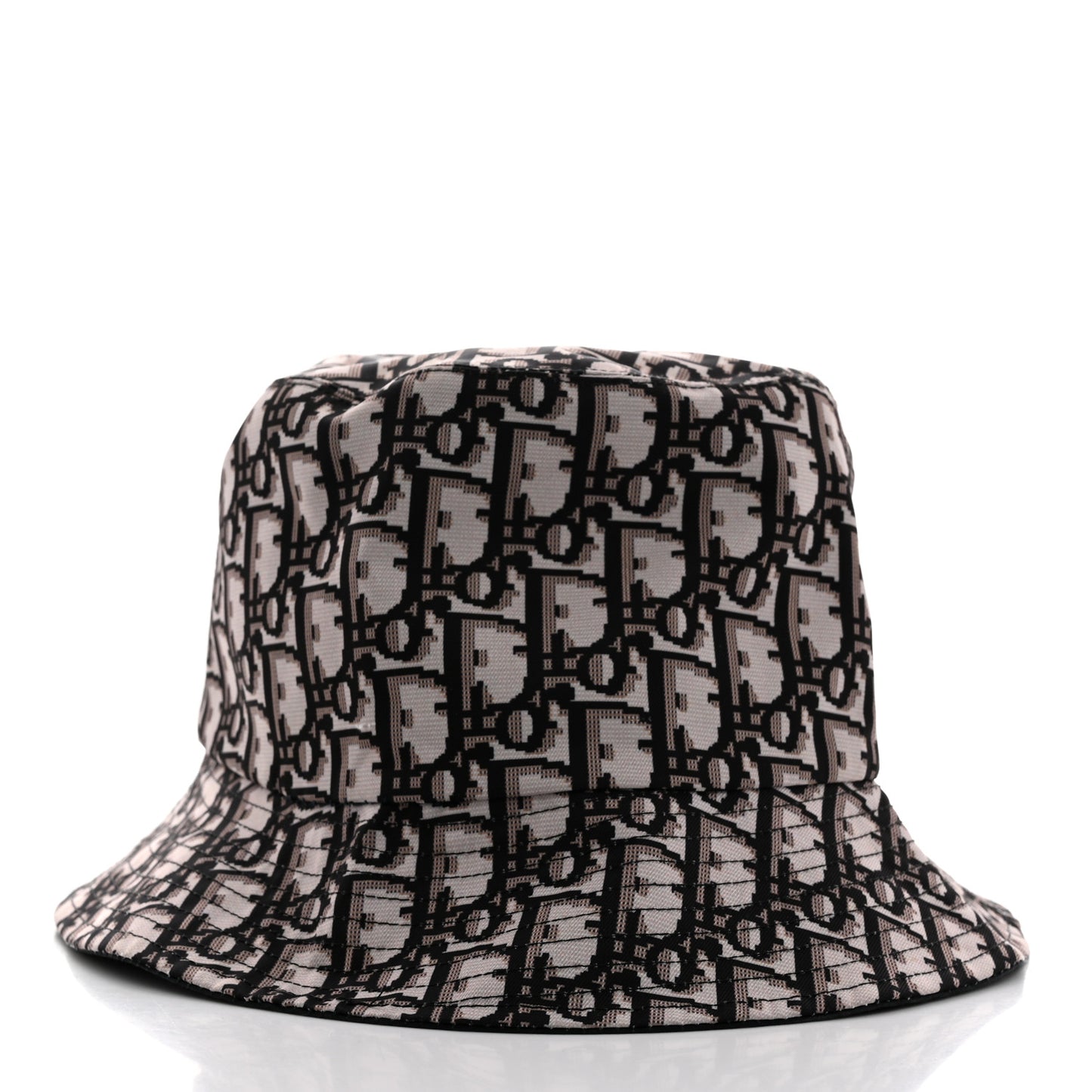 Oblique Reversible Teddy-D Brim Bucket Hat Beige