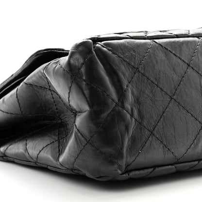 Chanel Aged Calfskin Quilted 2.55 Reissue 227 Flap Black 9 of 13