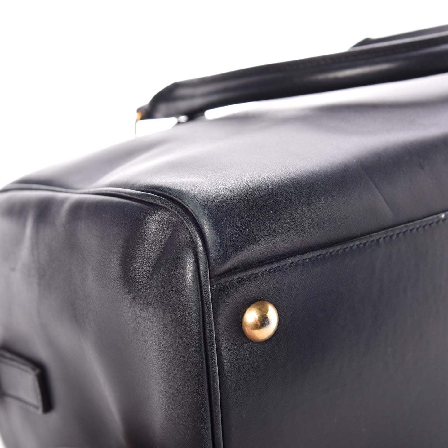 Calfskin Classic Duffle 6 Marine