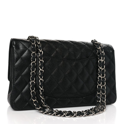 Chanel Caviar Quilted Medium Double Flap Black 3 of 10