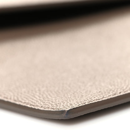 Saint Laurent Grain De Poudre Uptown Pouch Dark Beige 9 of 10