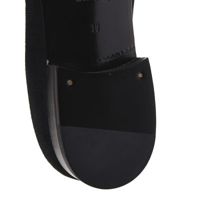 Gucci Suede Dragon Embroidered Mens Loafers 11 Black 12 of 17