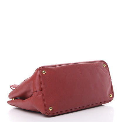Prada Saffiano Large Tote Fuoco 3 of 19