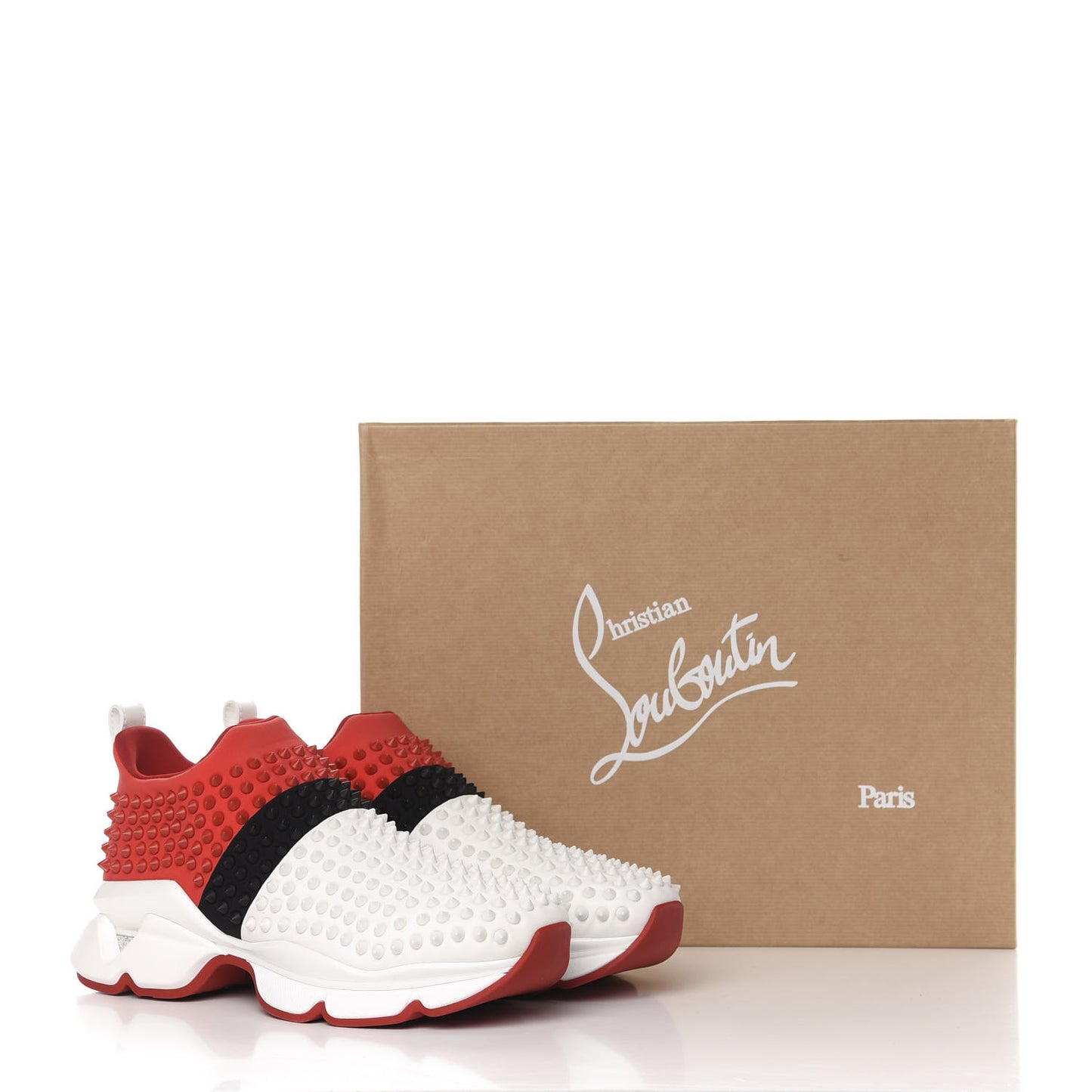 Neoprene Mens Tricolore Spike Sock Flat Sneakers 41 Version Multi