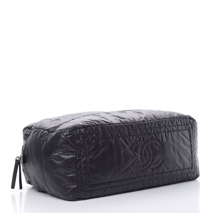 Chanel Nylon Quilted Large Coco Cocoon Tote Black 4 of 11