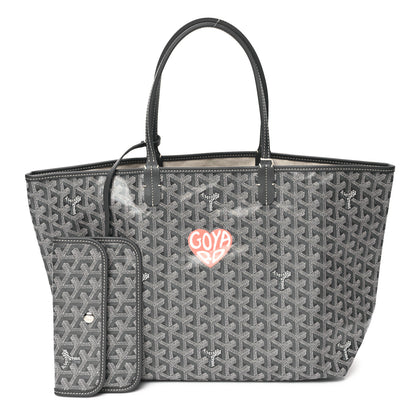 Goyard Goyardine Heart Saint Louis PM Grey 1 of 10