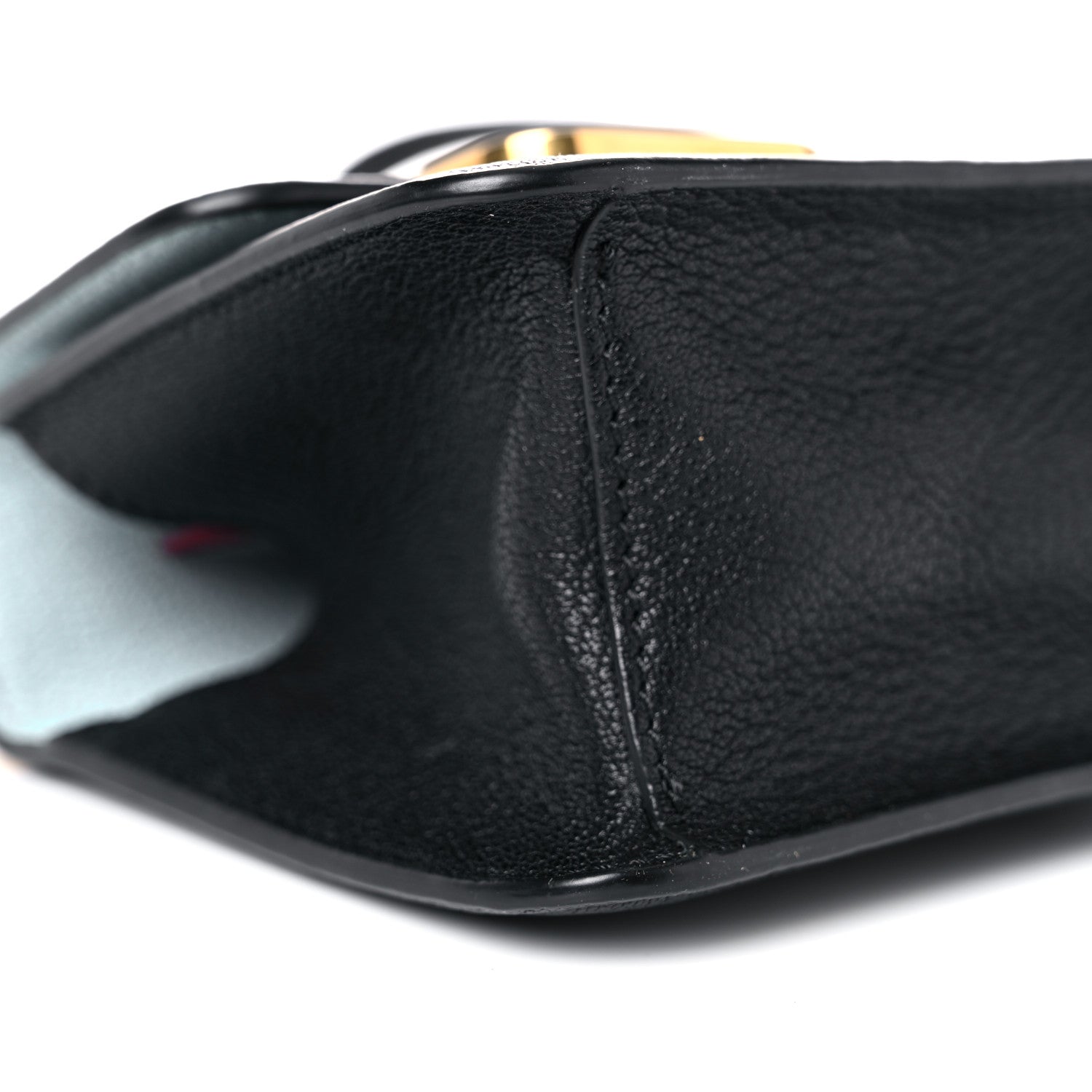 Valentino Garavani Goatskin Micro VSling Shoulder Bag Black 6 of 16