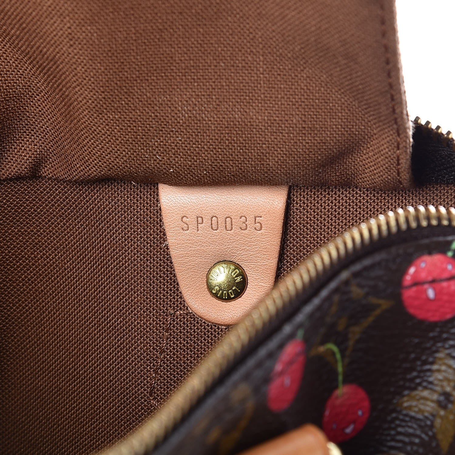 Louis Vuitton Monogram Cerises Speedy 25 6 of 10