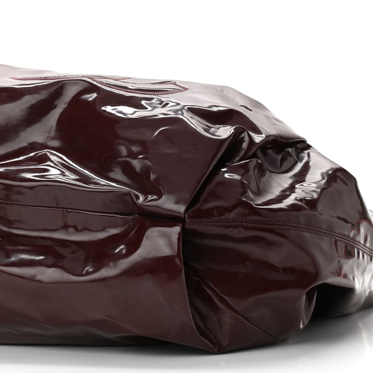 Vinyl Large Stretch Spirit Cabas Burgundy