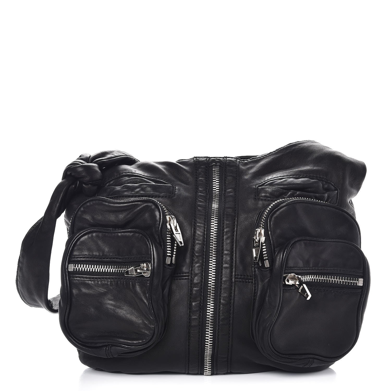 Alexander Wang Lambskin Donna Hobo Black 1 of 6