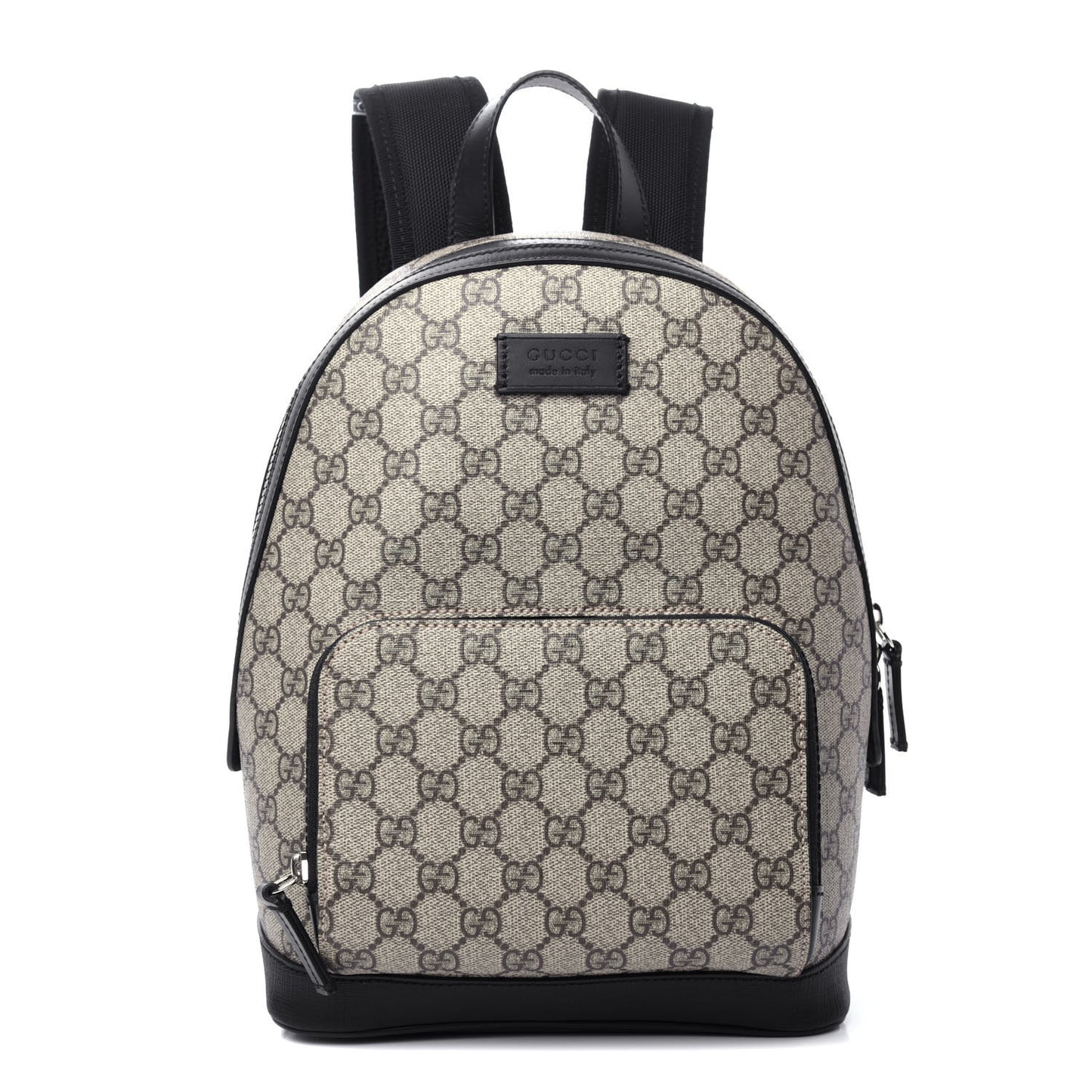 GG Supreme Monogram Small Eden Day Backpack Black