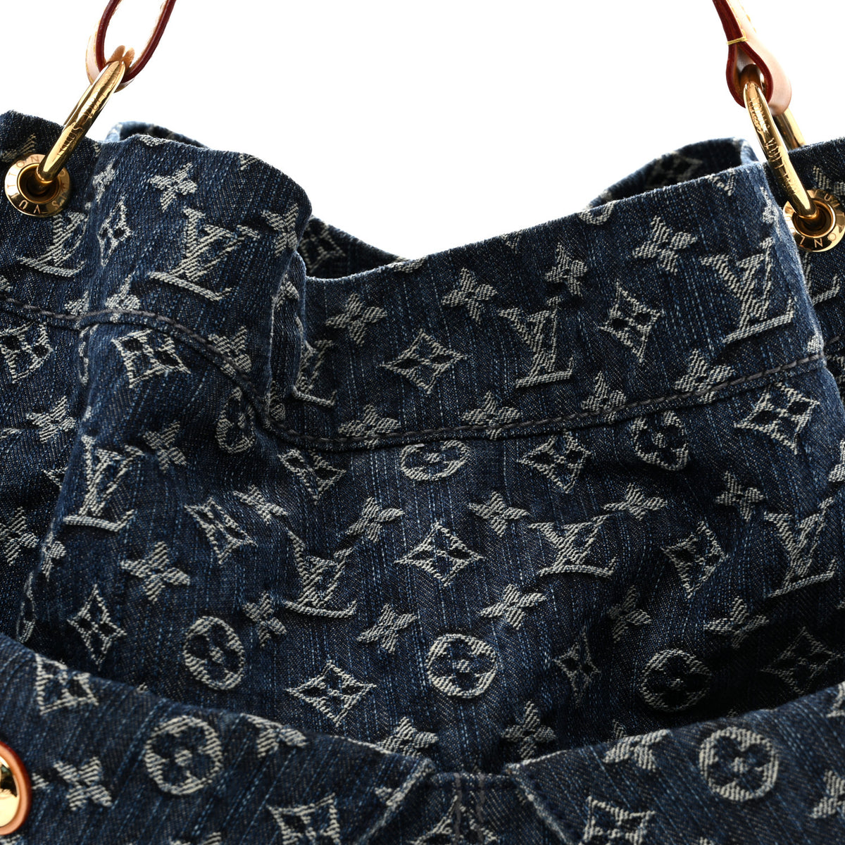 Louis Vuitton Denim Daily GM Gris Blue 12 of 25