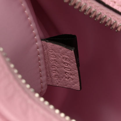 Gucci GG Crystal Coated Canvas Monogram Web Small Attache Shoulder Bag Pink 7 of 12