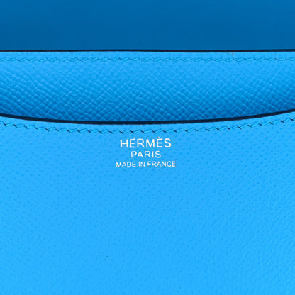 Hermes Epsom Constance 24 Bleu Frida 6 of 10