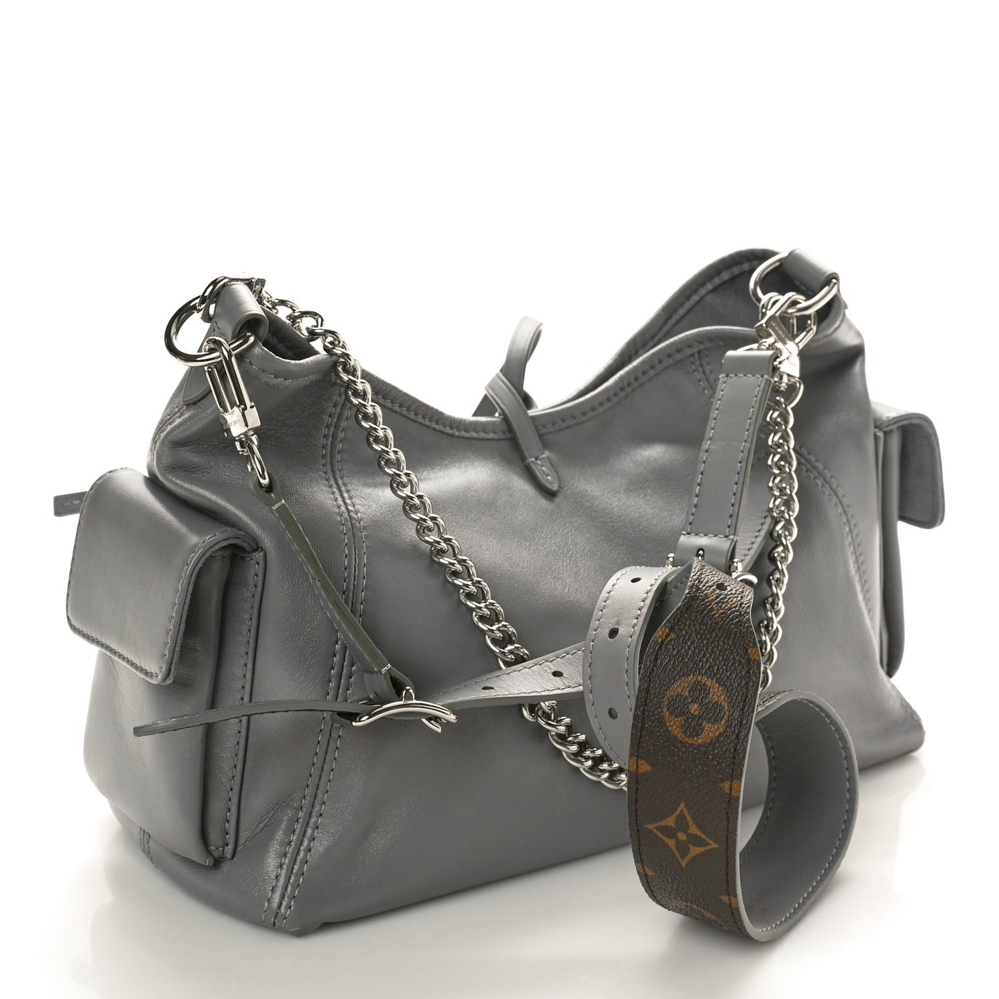 Lambskin CarryAll Cargo Vibe PM Trianon Gray