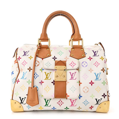 Louis Vuitton Monogram Multicolor Speedy 30 White 1 of 10