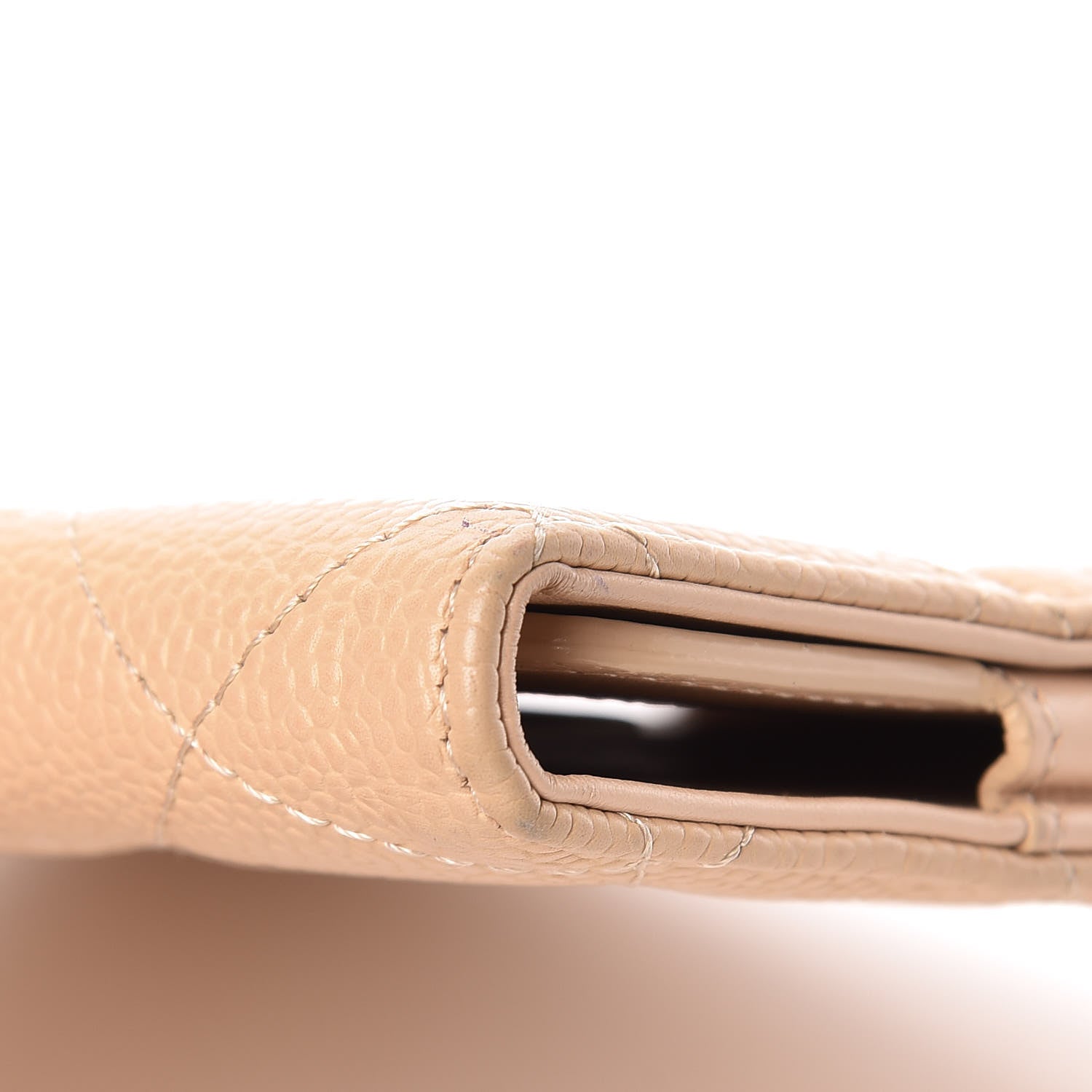 Chanel Caviar Quilted iPad Case Light Beige 10 of 13