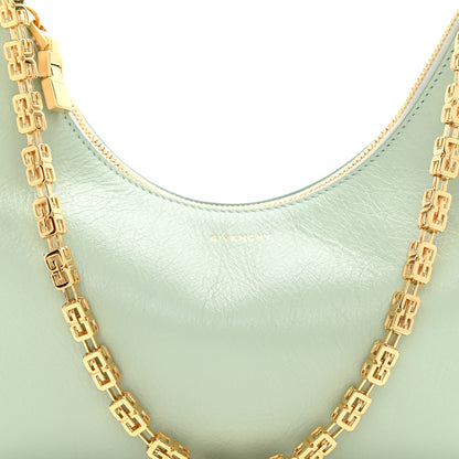 Givenchy Smooth Calfskin Small Moon Cut Out Shoulder Bag Celadon 8 of 8