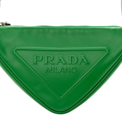 Prada Grace Lux Triangle Shoulder Bag Mango 9 of 13