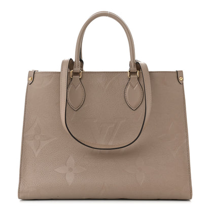 Louis Vuitton Empreinte Monogram Giant Onthego MM Tourterelle 1 of 10