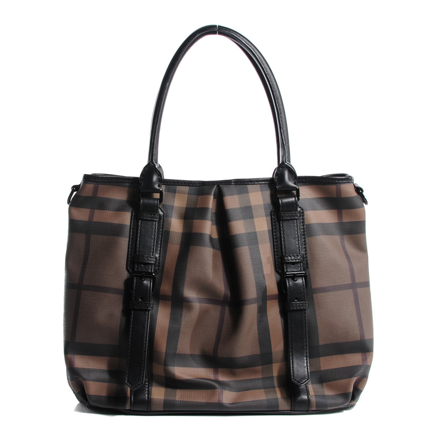 Smoked Check Northfield Tote Black