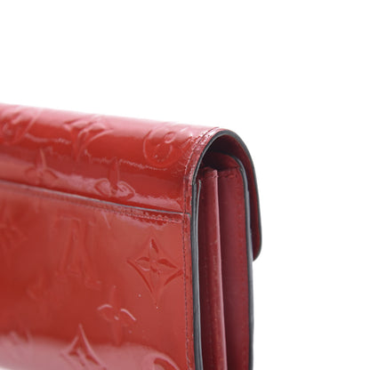 Louis Vuitton Vernis Sarah Wallet NM Cherry 14 of 17