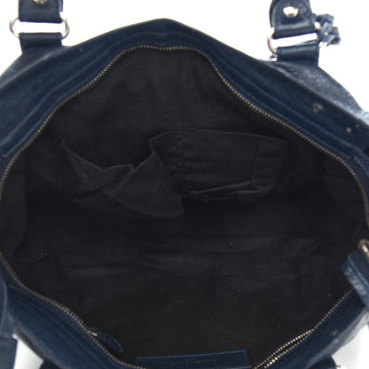 Balenciaga Agneau Giant 12 Silver Hardware City Bleu Obscur 5 of 13