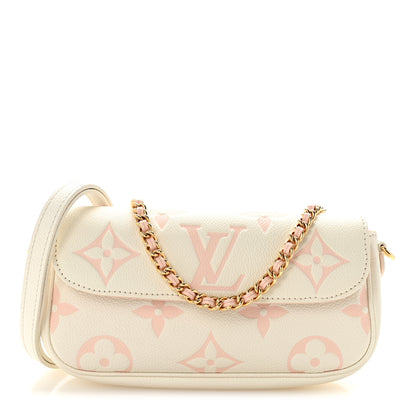 Louis Vuitton Empreinte Monogram Giant Ivy Wallet On Chain Latte Chamallow 1 of 11