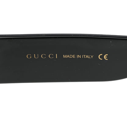 Gucci Acetate Herbarium Print Square Frame Sunglasses GG0059S White 6 of 9