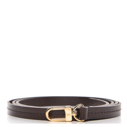 Louis Vuitton Calfskin 12mm Favorite Long Strap Brown 1 of 2