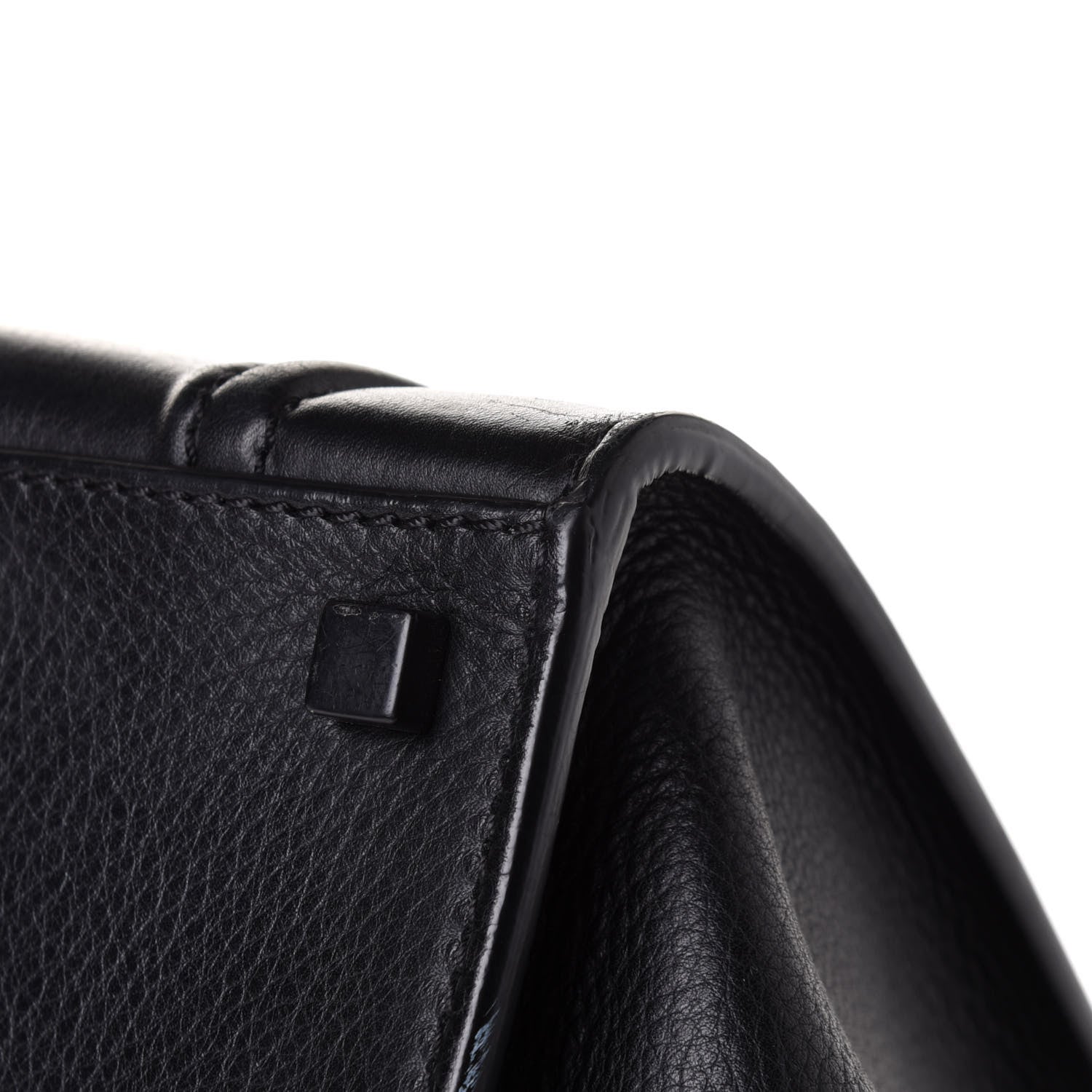 Celine Supple Calfskin Medium Phantom Luggage Black 9 of 10