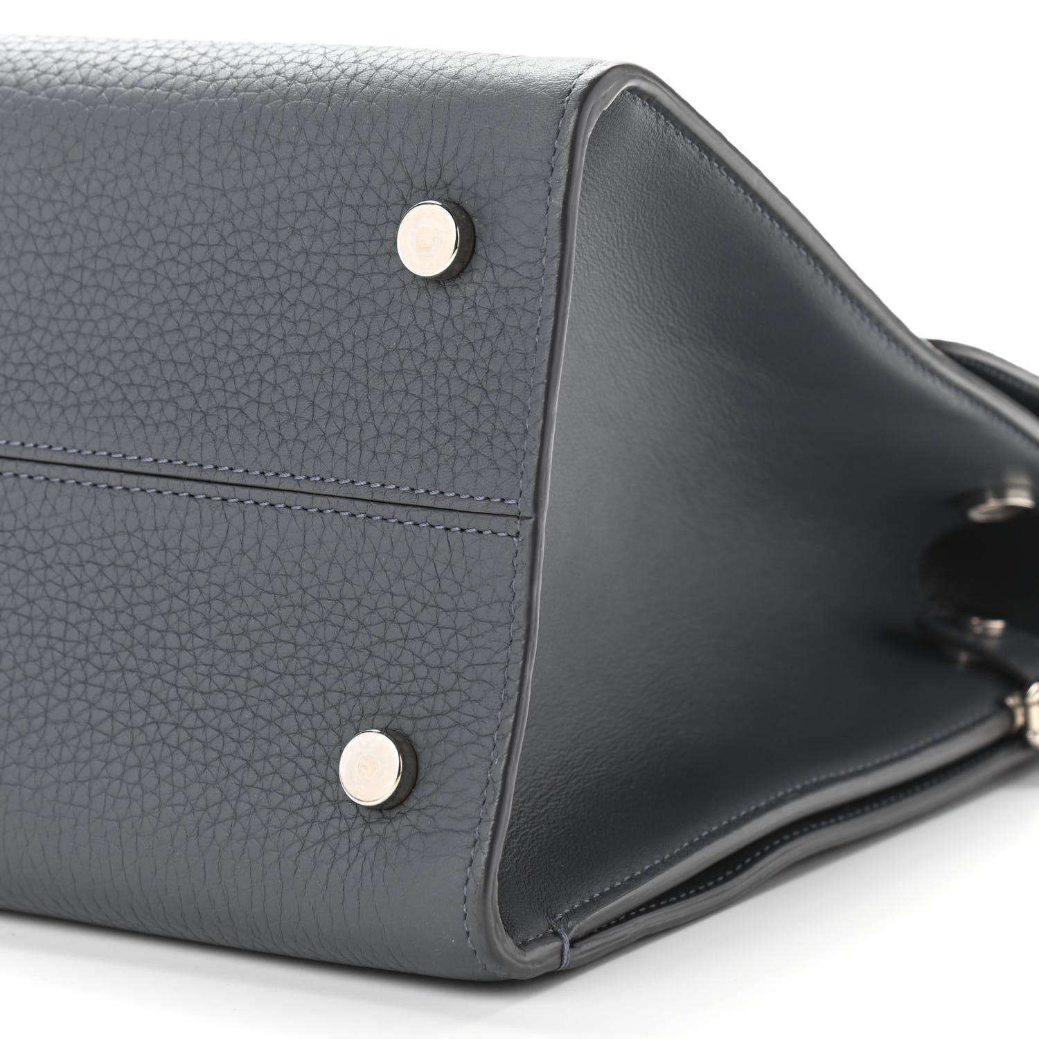 Christian Dior Bullcalf Medium Diorever Flap Meteorite Grey 9 of 12