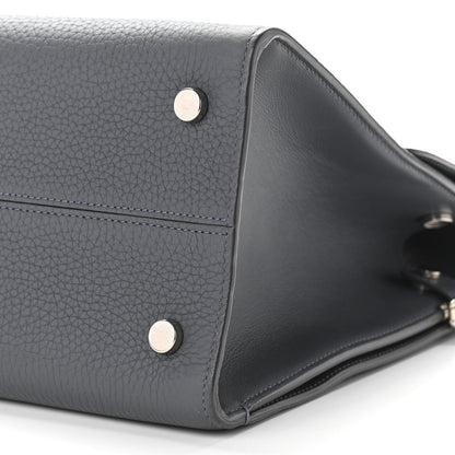 Christian Dior Bullcalf Medium Diorever Flap Meteorite Grey 9 of 12
